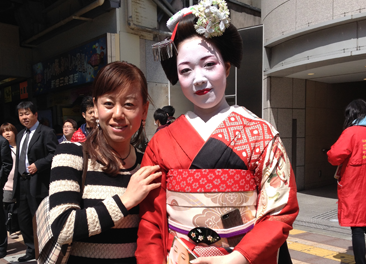 赴日学子风采